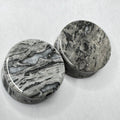 OOAK Wave Jasper Plugs – 1" (25mm) Double Flared
