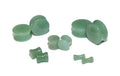Green Aventurine Stone Plugs – Double Flared Ear Gauges