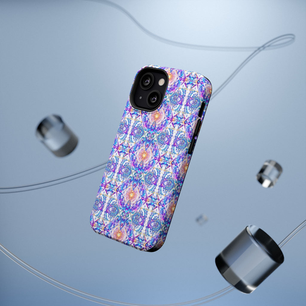 Geometric Pattern Phone Case — Protective Cosmic Art iPhone Cover
