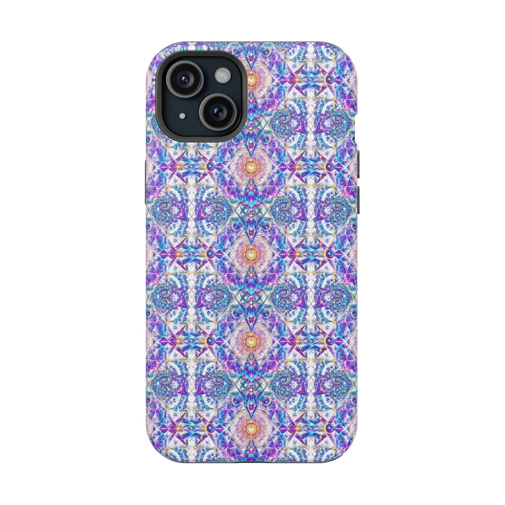 Geometric Pattern Phone Case — Protective Cosmic Art iPhone Cover