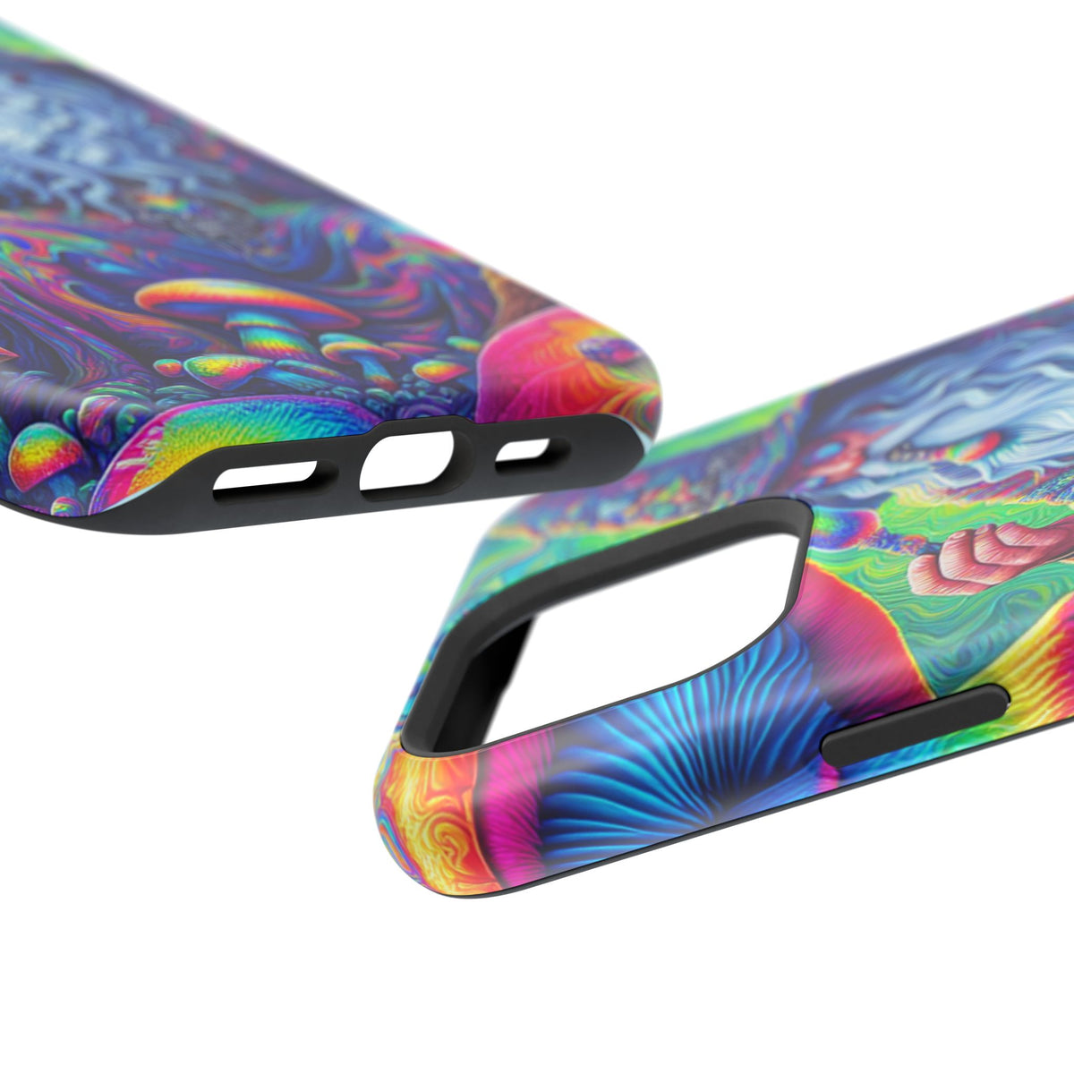 Psychedelic Wizard Phone Case — Impact‑Resistant Protective Cover