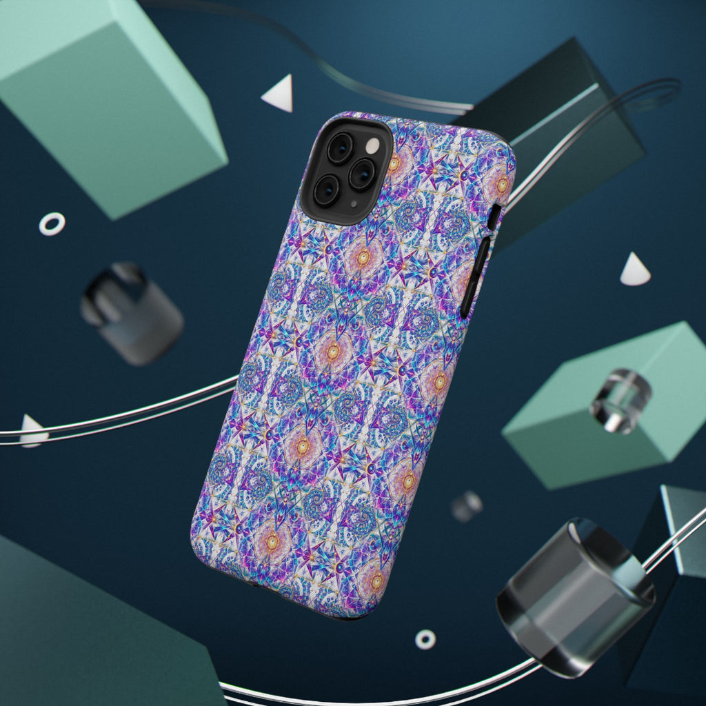 Geometric Pattern Phone Case — Protective Cosmic Art iPhone Cover