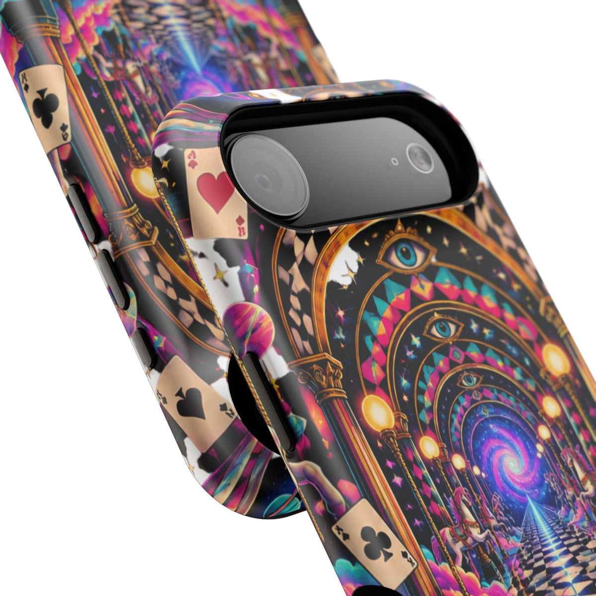Psychedelic DMT Waiting Room Phone Case — Impact‑Resistant Protective Cover