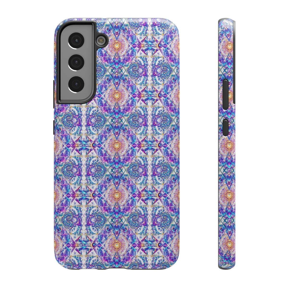 Geometric Pattern Phone Case — Protective Cosmic Art iPhone Cover