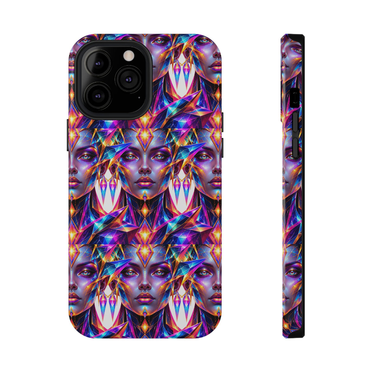 Lady DMT Phone Case — Protective Cosmic Art iPhone Cover
