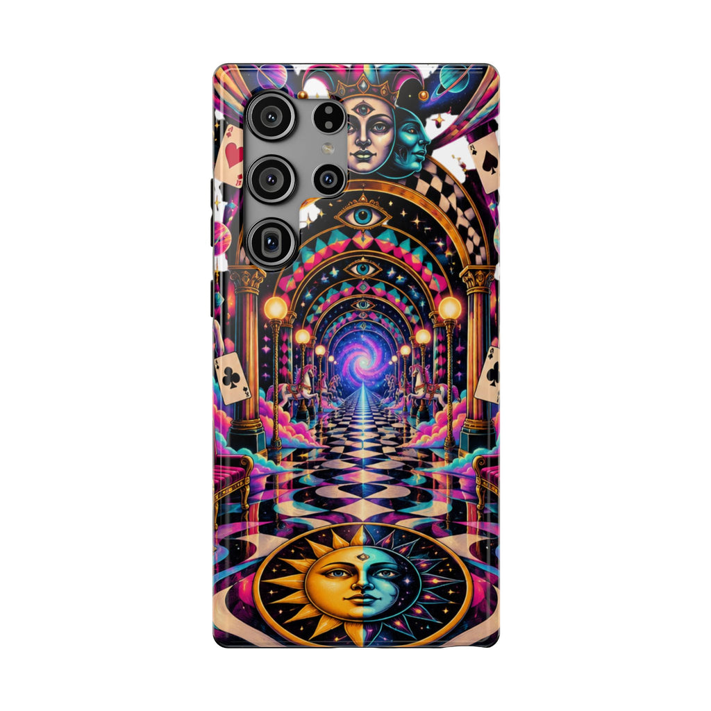 Psychedelic DMT Waiting Room Phone Case — Impact‑Resistant Protective Cover