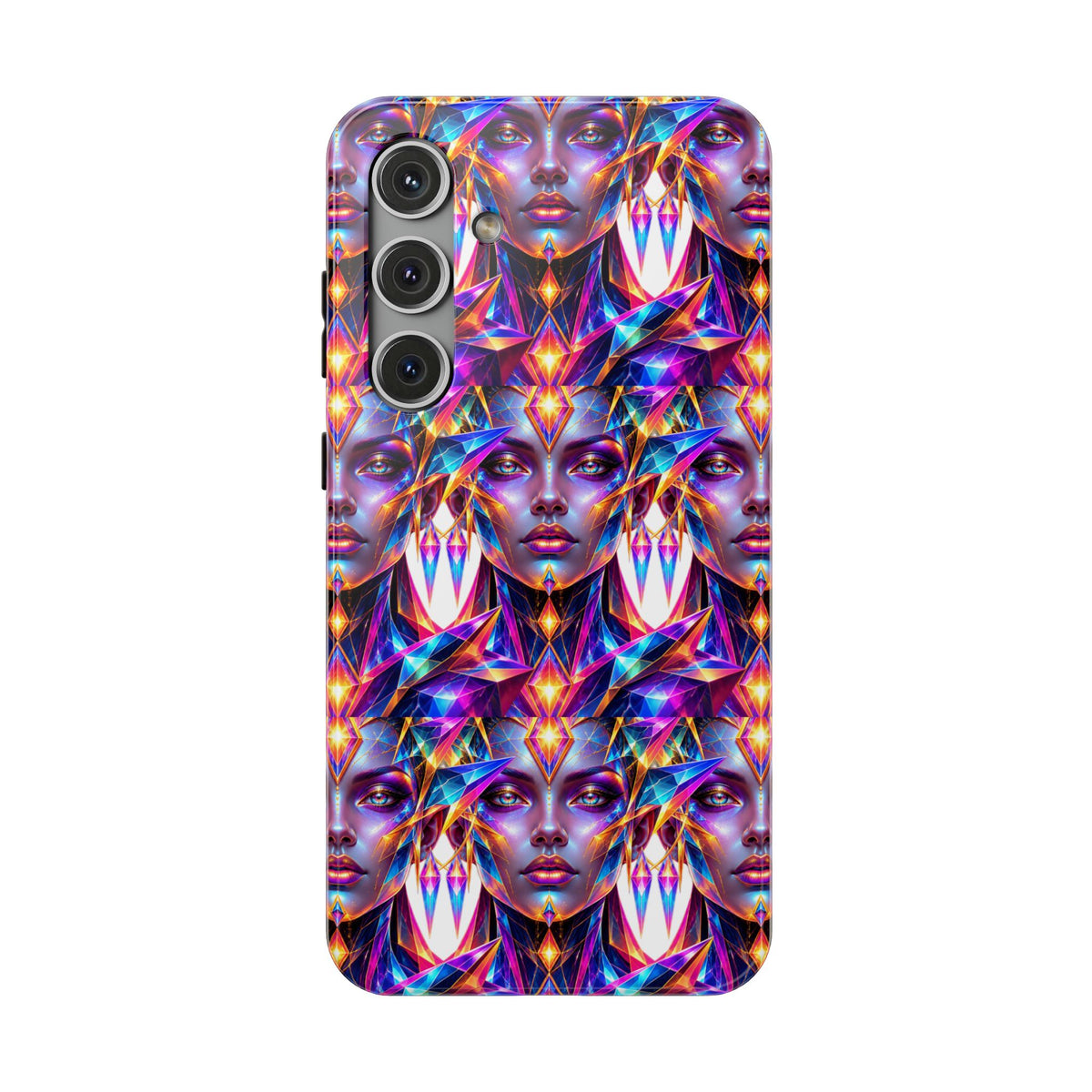 Lady DMT Phone Case — Protective Cosmic Art iPhone Cover