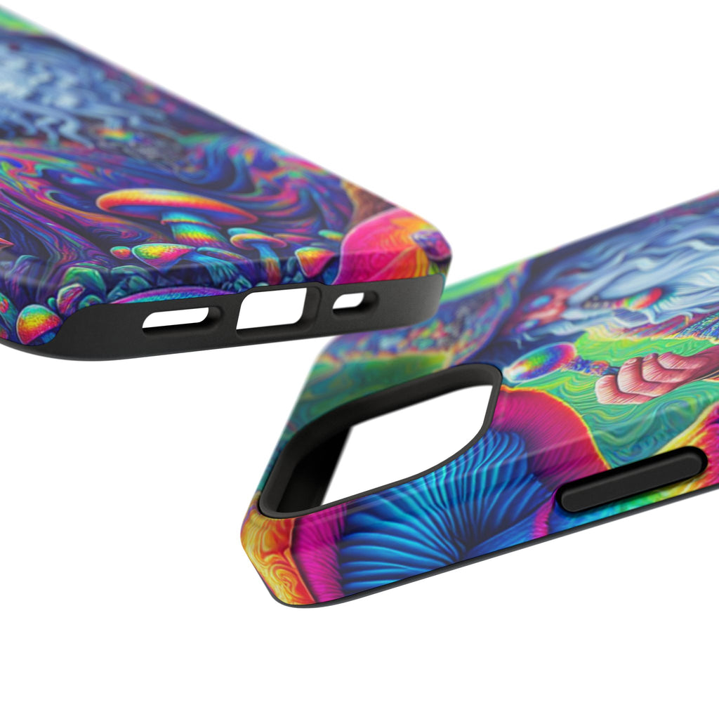 Psychedelic Wizard Phone Case — Impact‑Resistant Protective Cover