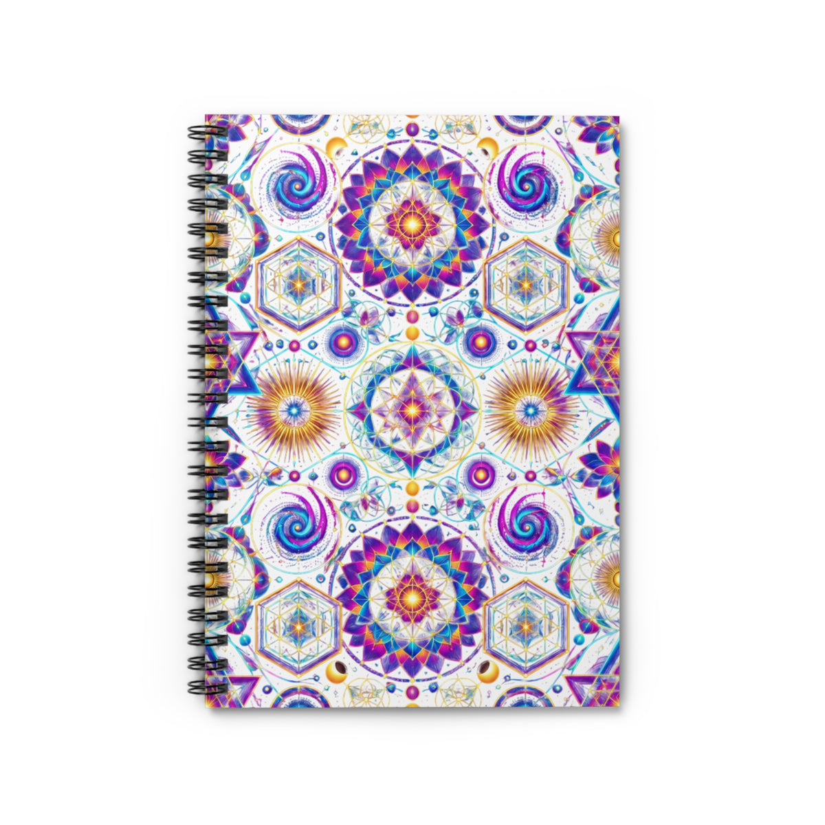 Copy of Mushroom Galaxy Spiral Notebook - Ruled Line