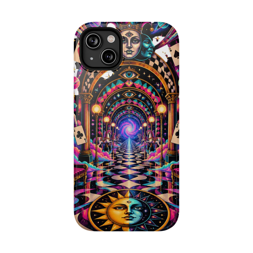 Psychedelic DMT Waiting Room Phone Case — Impact‑Resistant Protective Cover