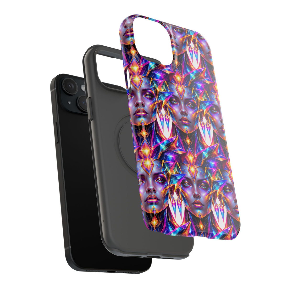 Lady DMT Phone Case — Protective Cosmic Art iPhone Cover