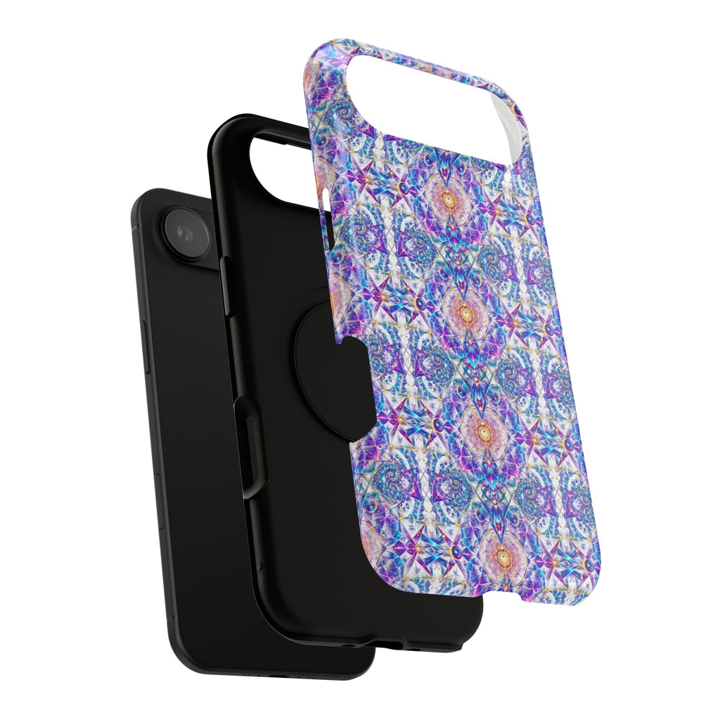 Geometric Pattern Phone Case — Protective Cosmic Art iPhone Cover