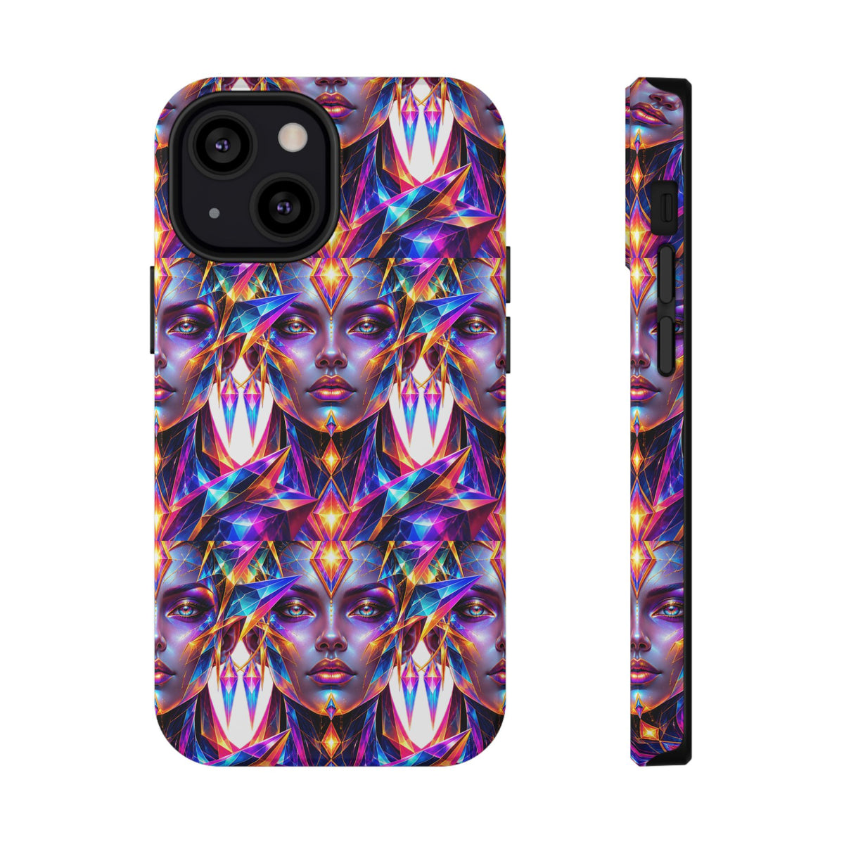 Lady DMT Phone Case — Protective Cosmic Art iPhone Cover
