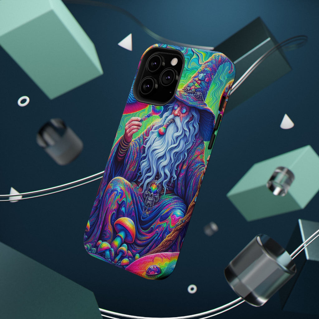 Psychedelic Wizard Phone Case — Impact‑Resistant Protective Cover