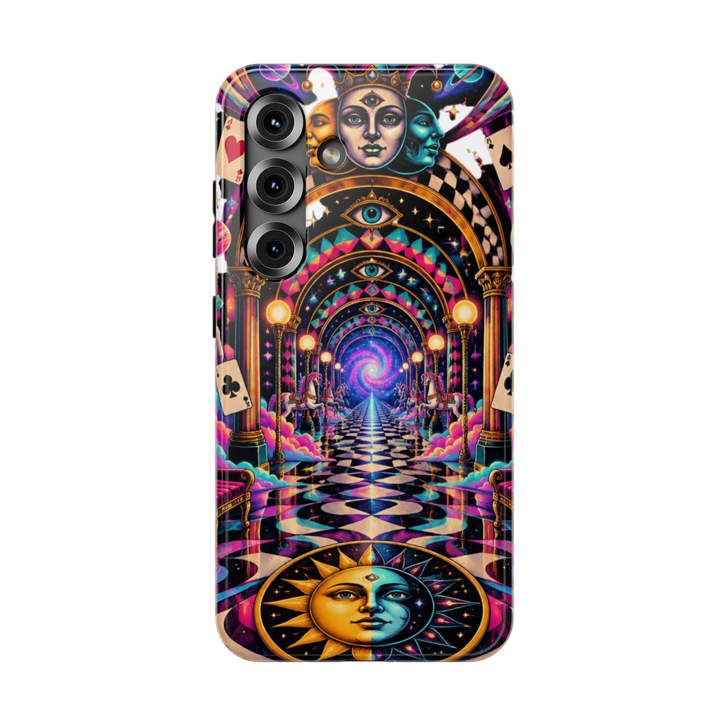 Psychedelic DMT Waiting Room Phone Case — Impact‑Resistant Protective Cover
