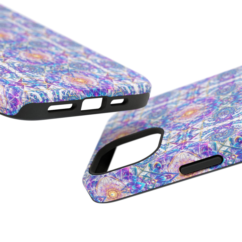 Geometric Pattern Phone Case — Protective Cosmic Art iPhone Cover