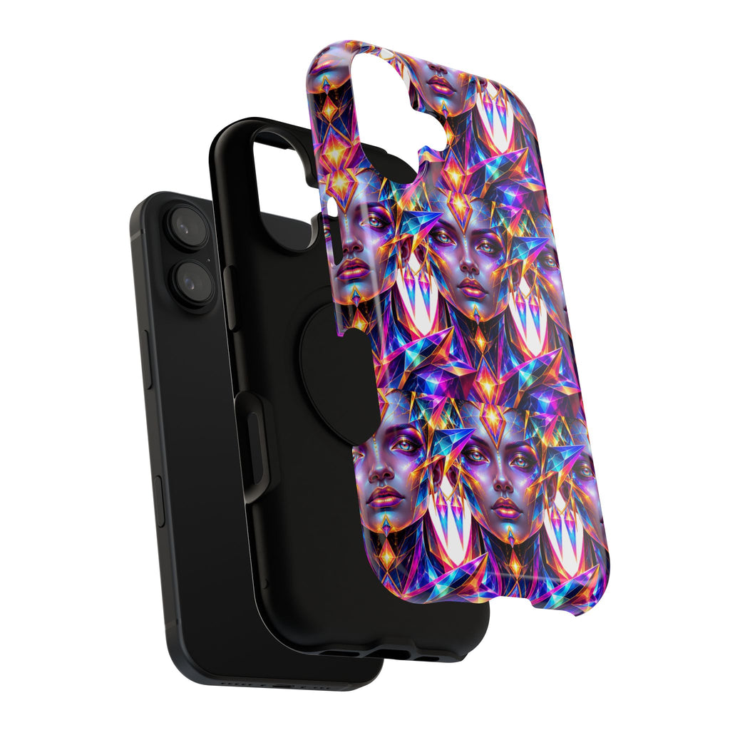 Lady DMT Phone Case — Protective Cosmic Art iPhone Cover
