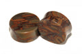 Bamboo Jasper Plugs – Double Flared Earth-Tone Gauges