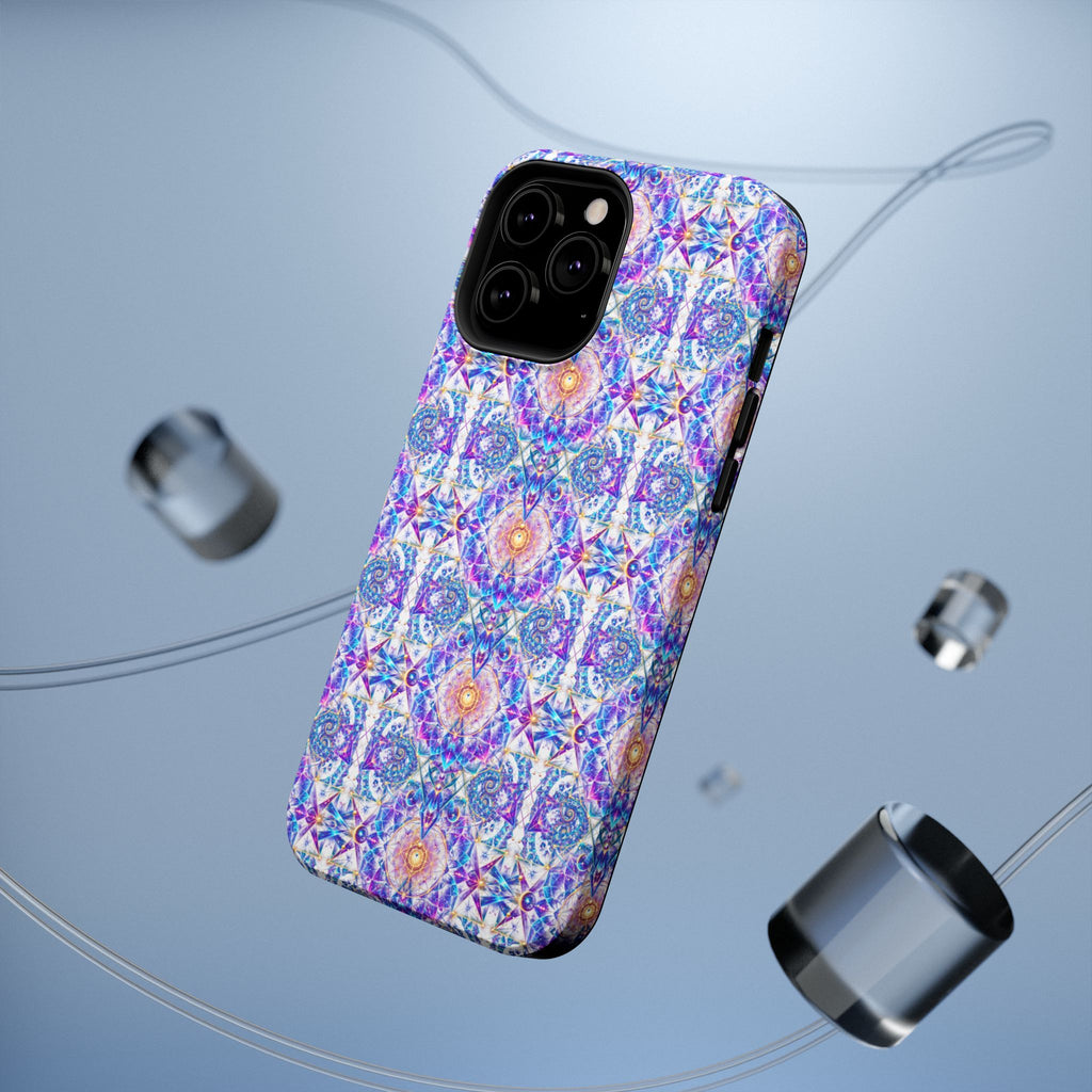 Geometric Pattern Phone Case — Protective Cosmic Art iPhone Cover