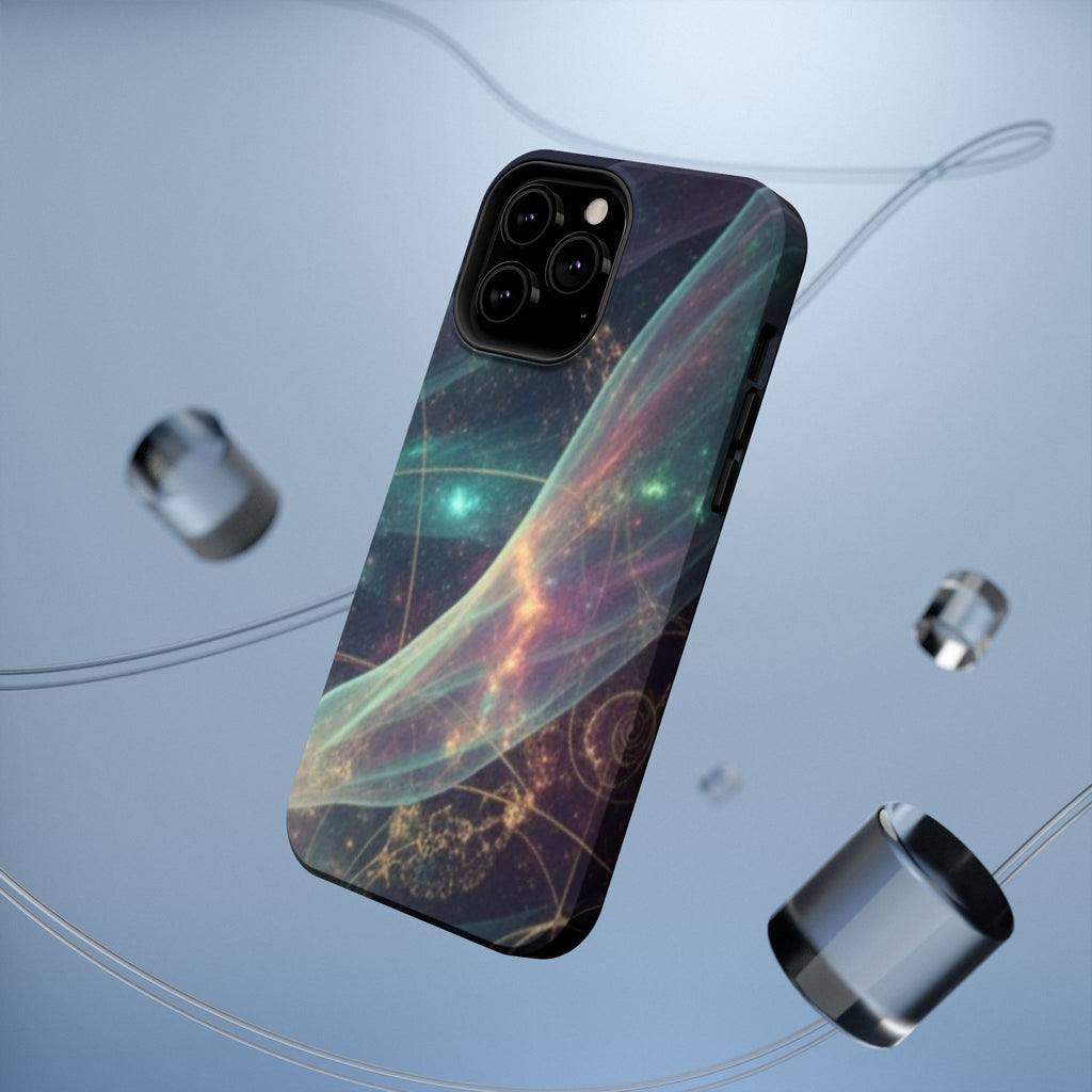 Galaxy Nebula Impact Phone Case — Protective Cosmic Art iPhone Cover