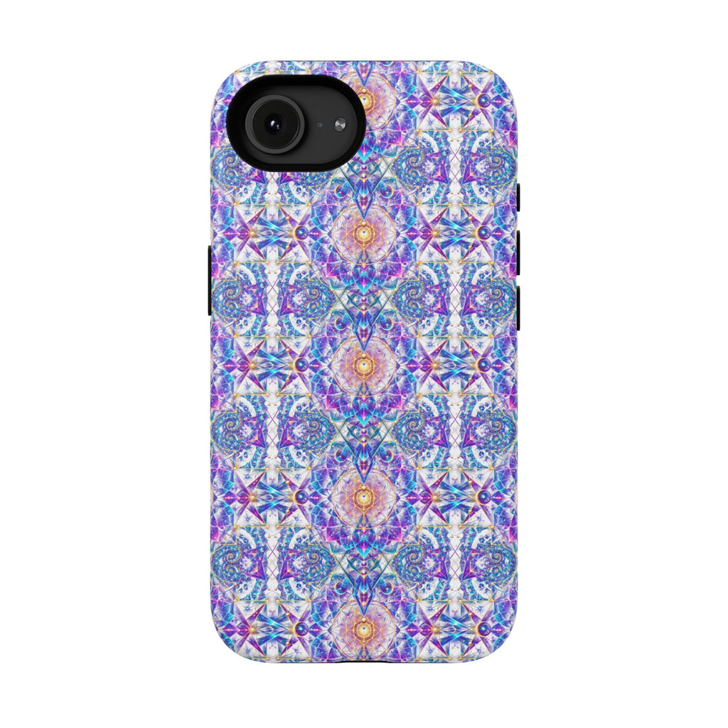Geometric Pattern Phone Case — Protective Cosmic Art iPhone Cover