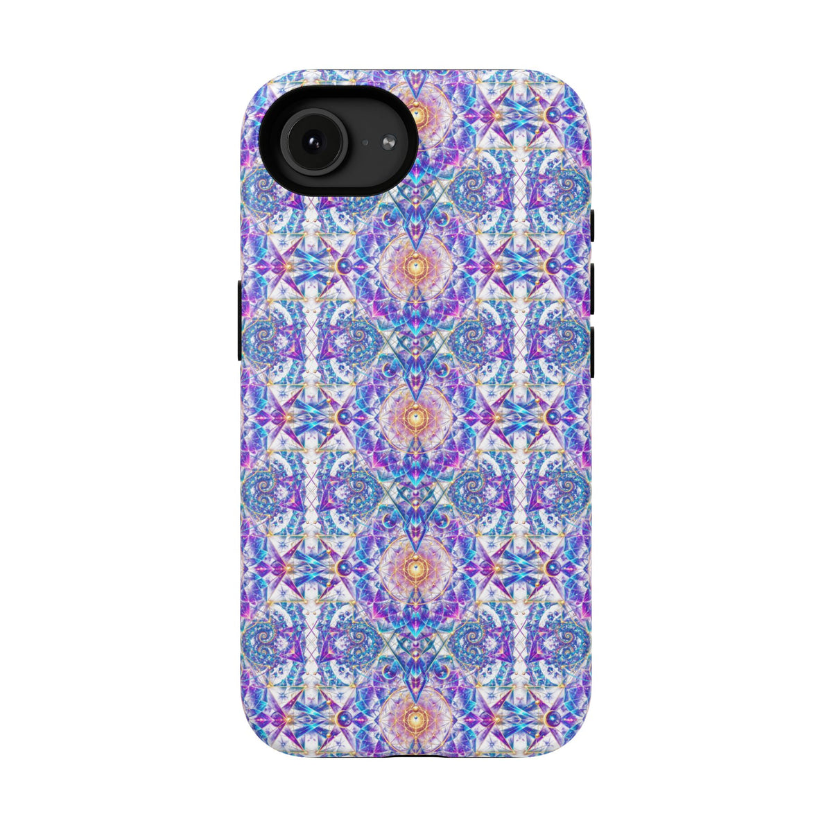 Geometric Pattern Phone Case — Protective Cosmic Art iPhone Cover