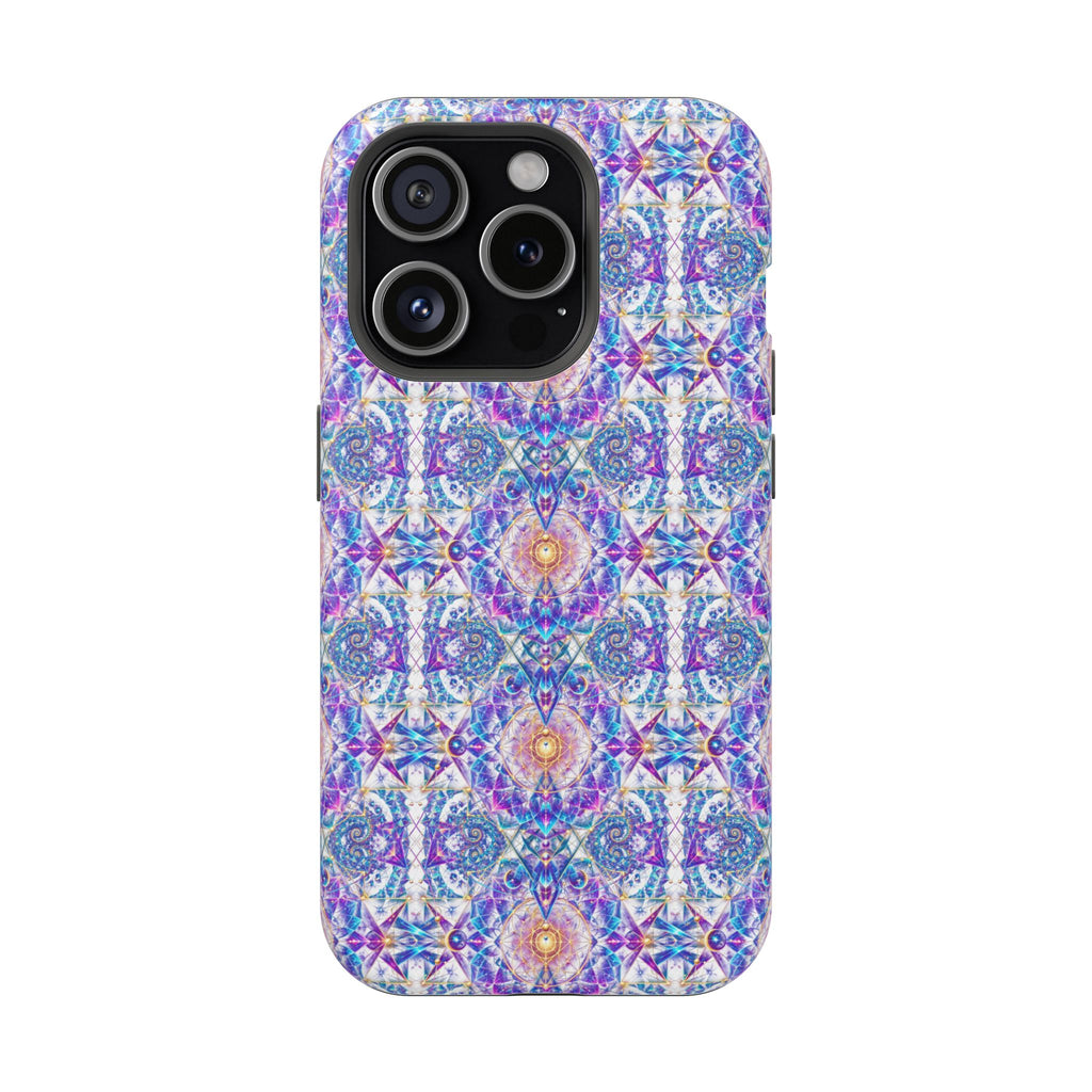 Geometric Pattern Phone Case — Protective Cosmic Art iPhone Cover
