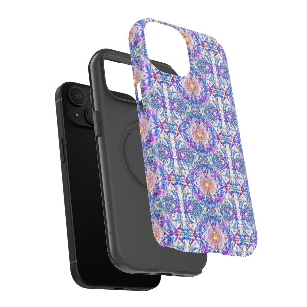 Geometric Pattern Phone Case — Protective Cosmic Art iPhone Cover