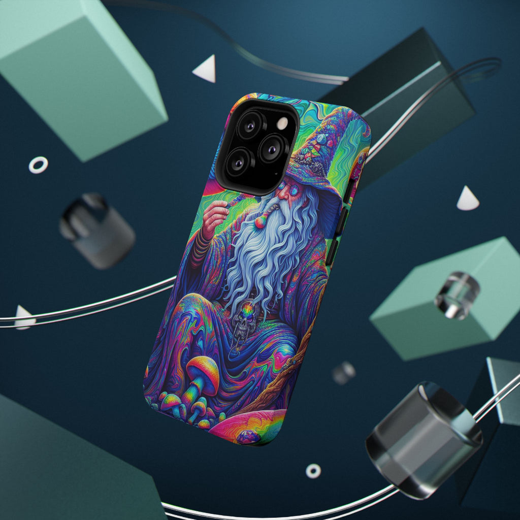 Psychedelic Wizard Phone Case — Impact‑Resistant Protective Cover