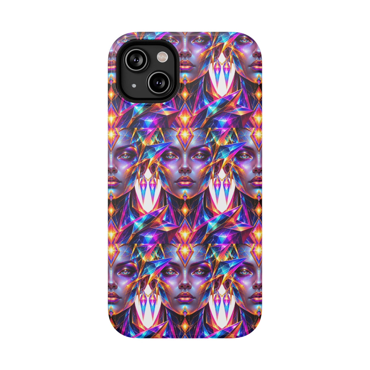Lady DMT Phone Case — Protective Cosmic Art iPhone Cover