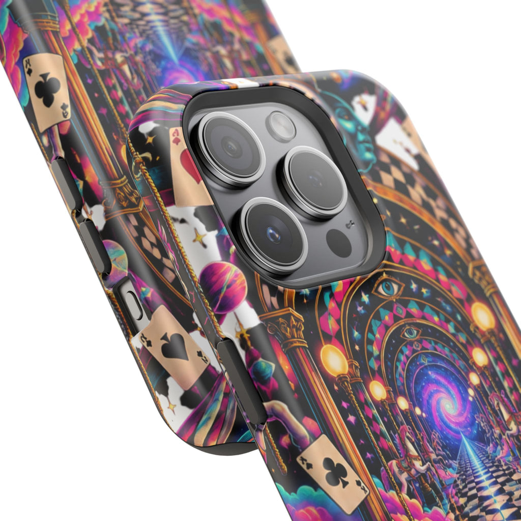Psychedelic DMT Waiting Room Phone Case — Impact‑Resistant Protective Cover