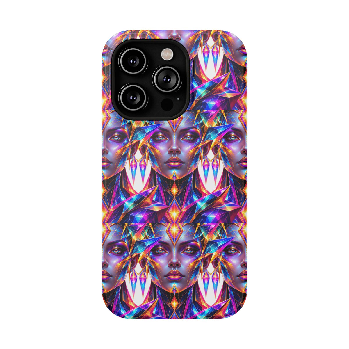 Lady DMT Phone Case — Protective Cosmic Art iPhone Cover