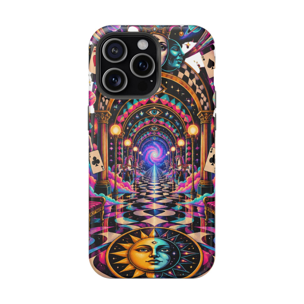 Psychedelic DMT Waiting Room Phone Case — Impact‑Resistant Protective Cover