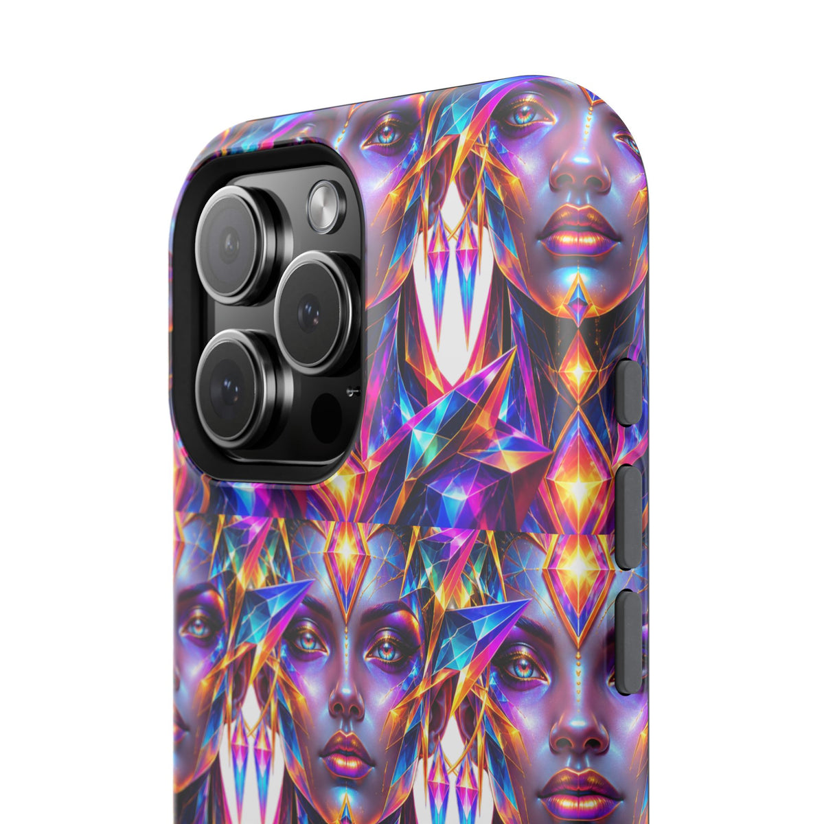 Lady DMT Phone Case — Protective Cosmic Art iPhone Cover