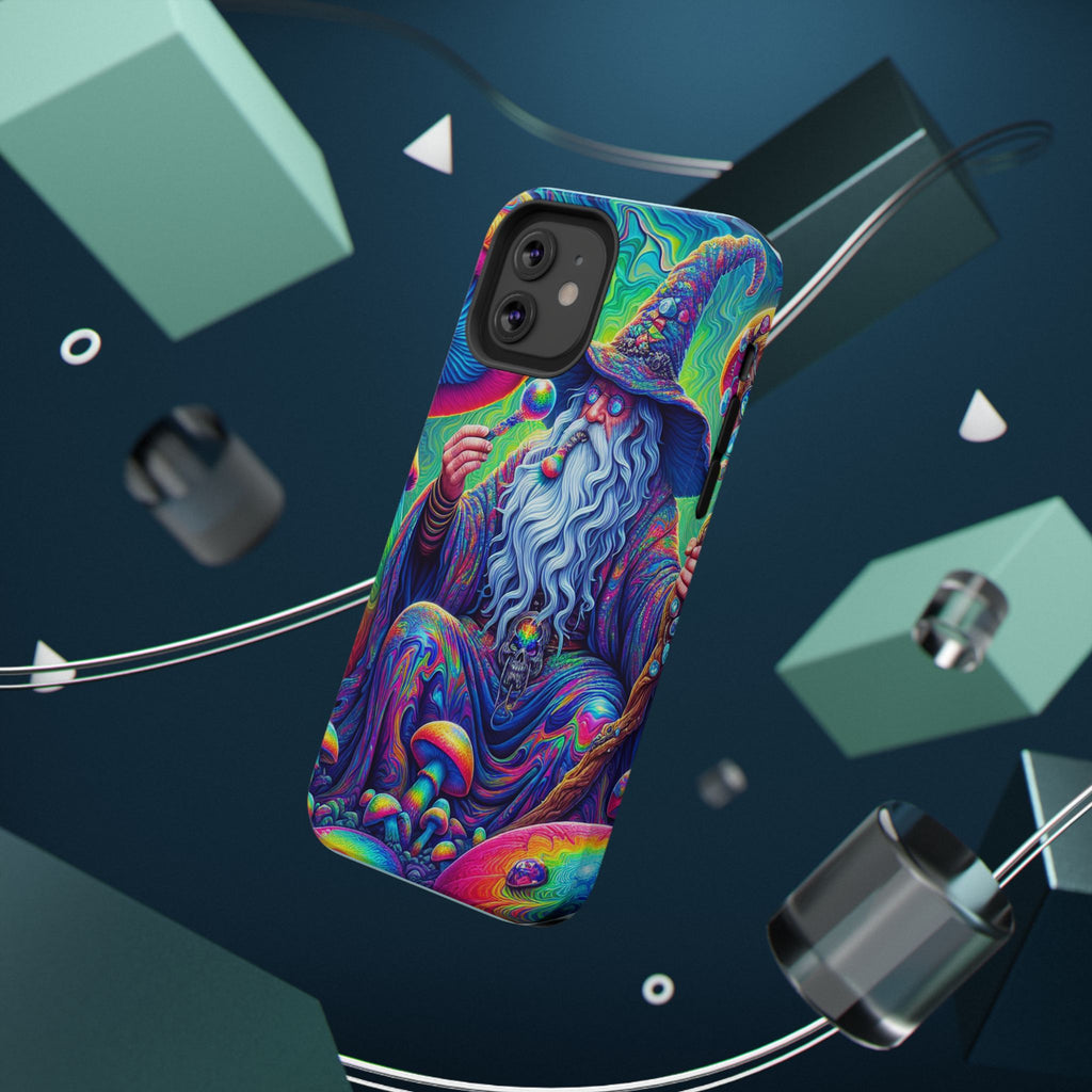 Psychedelic Wizard Phone Case — Impact‑Resistant Protective Cover