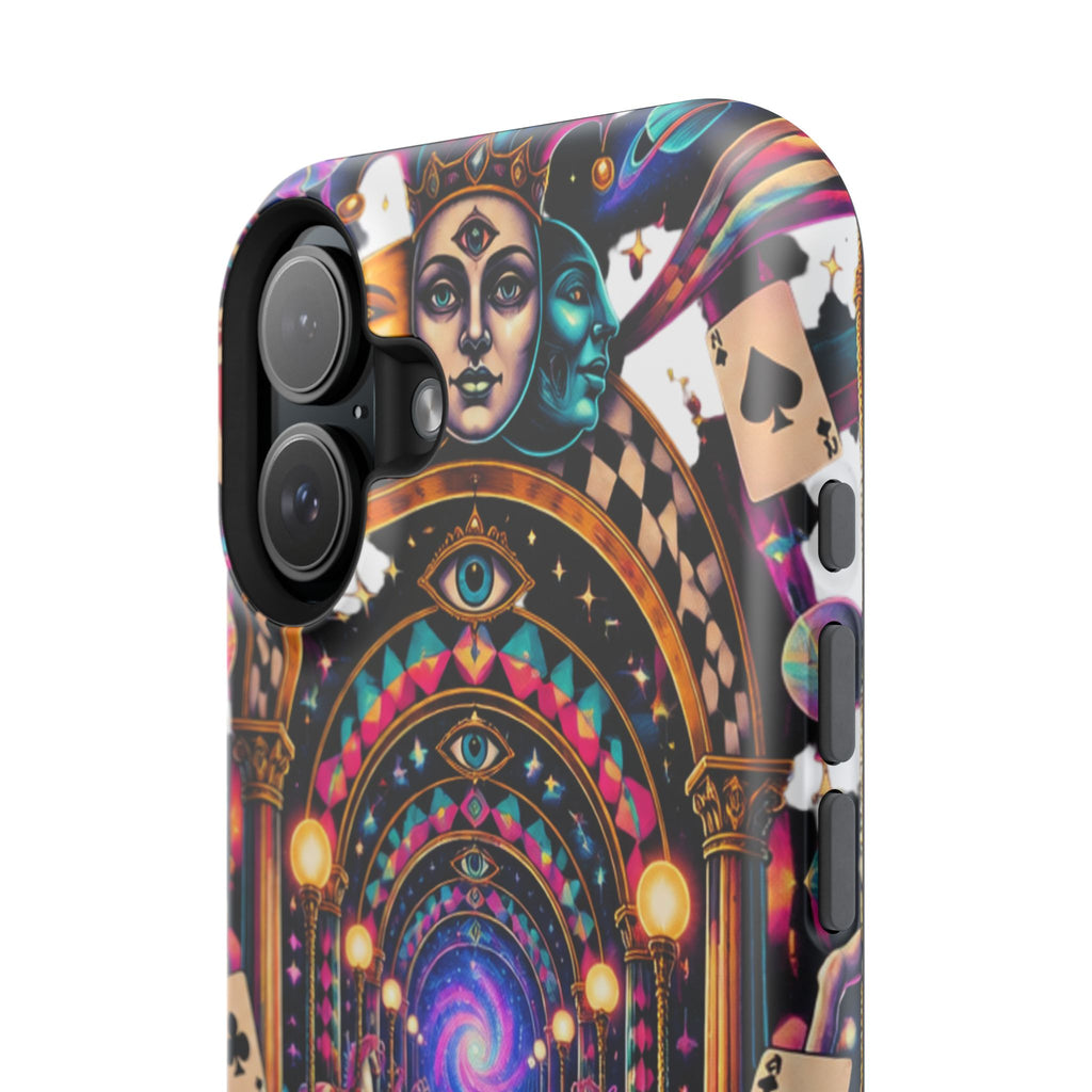 Psychedelic DMT Waiting Room Phone Case — Impact‑Resistant Protective Cover