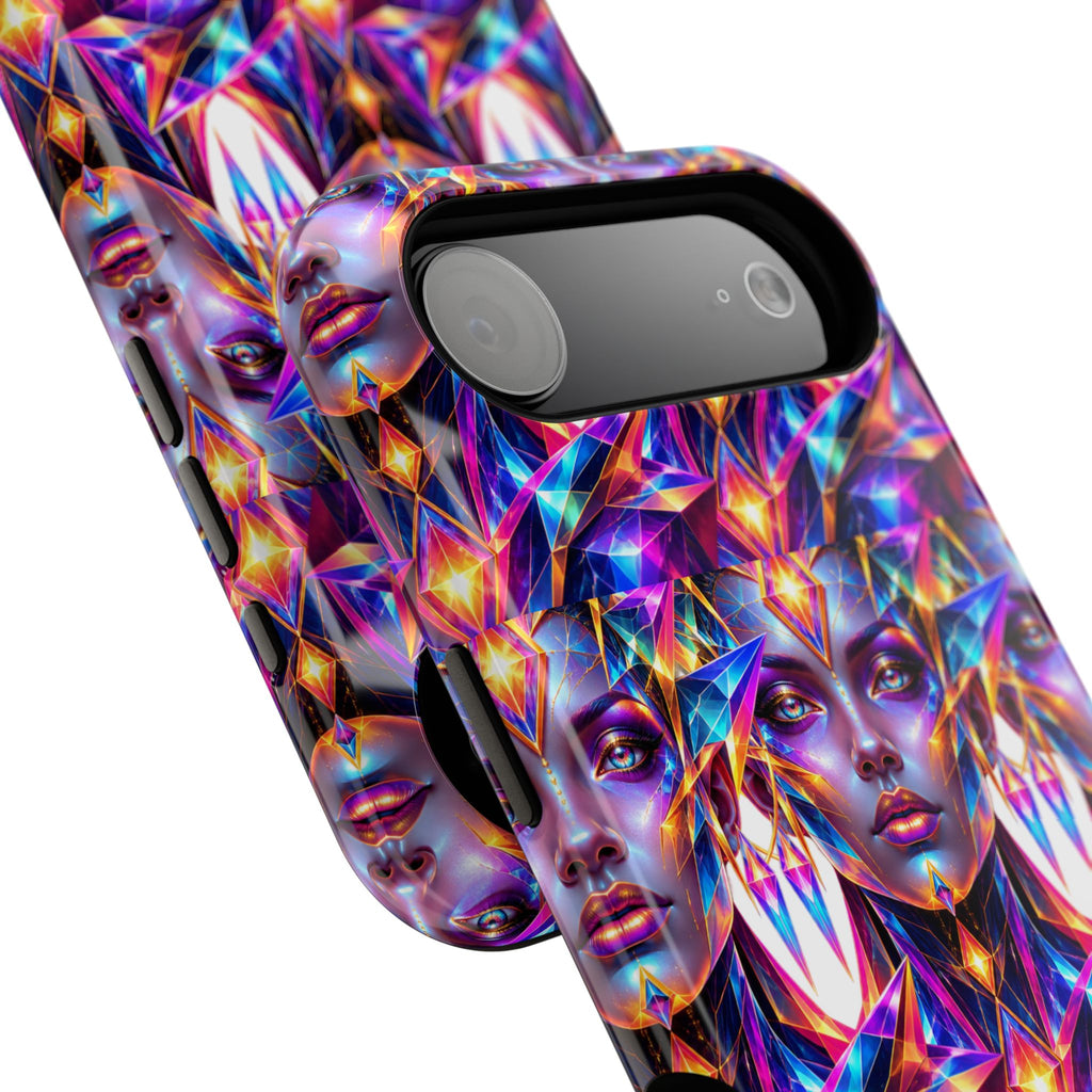 Lady DMT Phone Case — Protective Cosmic Art iPhone Cover
