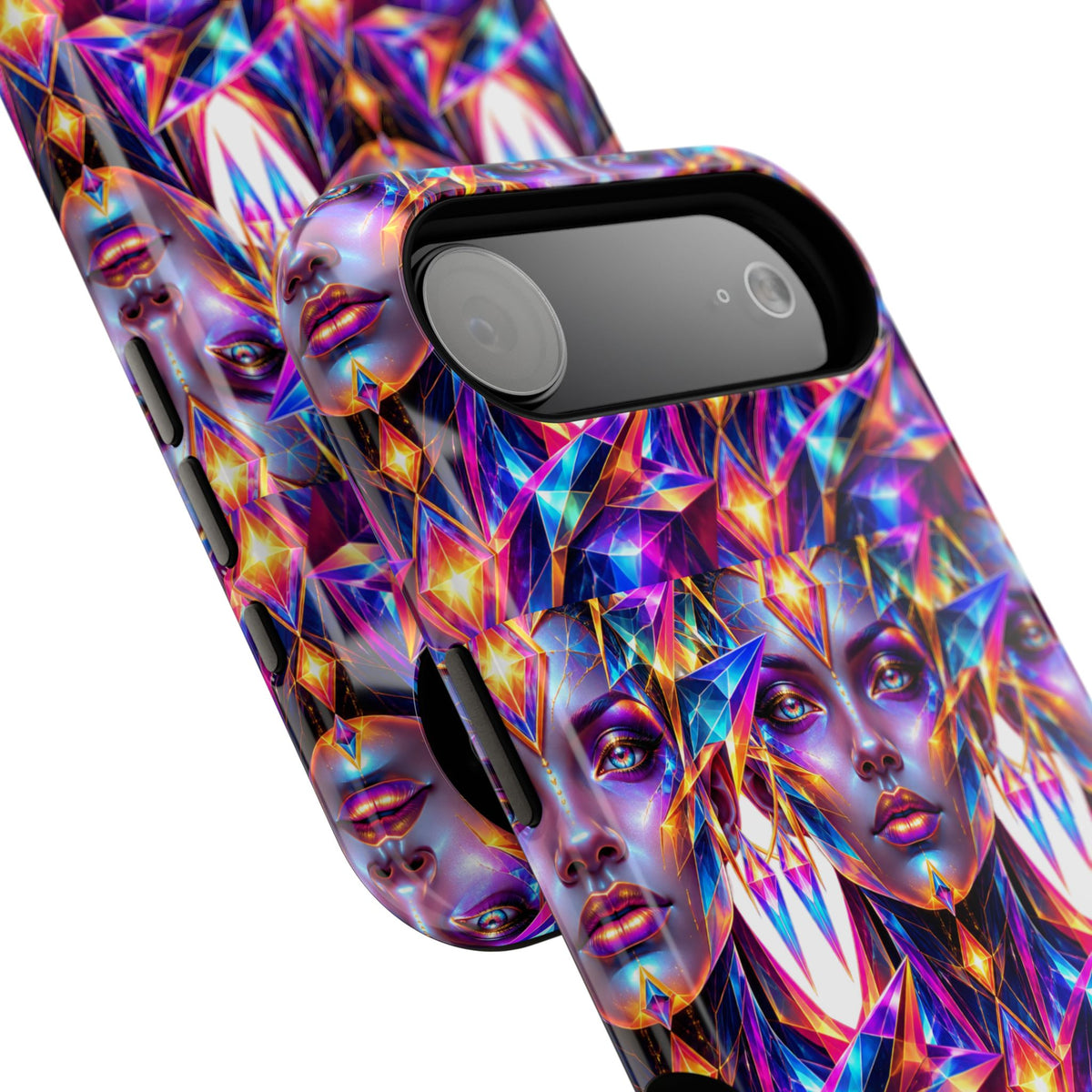 Lady DMT Phone Case — Protective Cosmic Art iPhone Cover