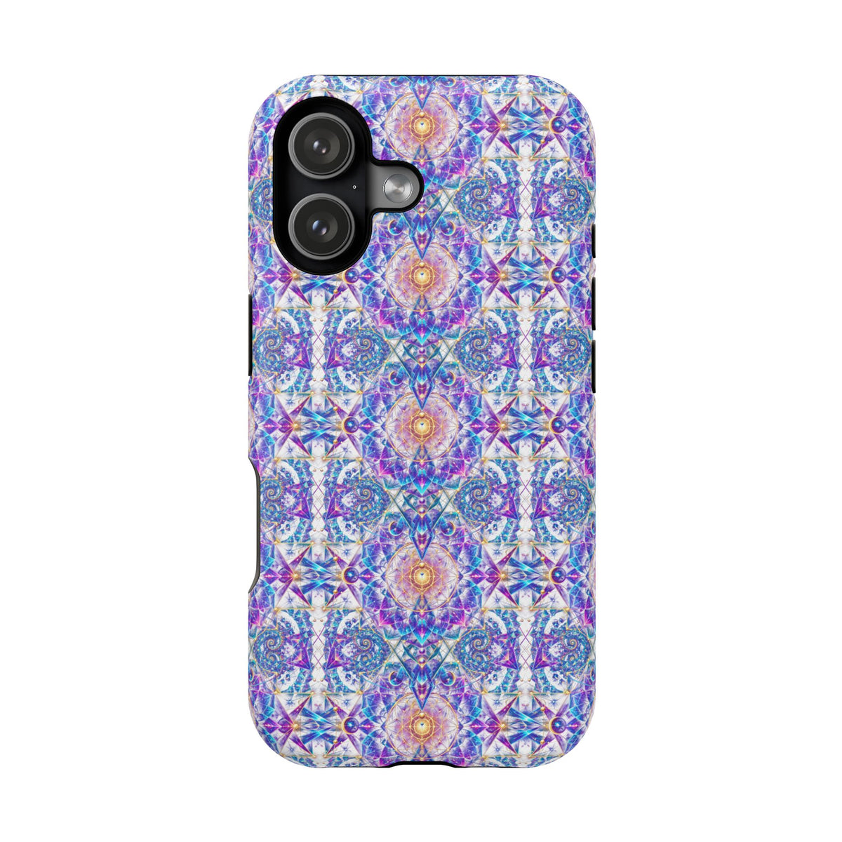 Geometric Pattern Phone Case — Protective Cosmic Art iPhone Cover