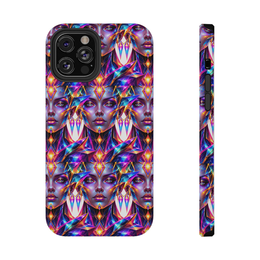 Lady DMT Phone Case — Protective Cosmic Art iPhone Cover