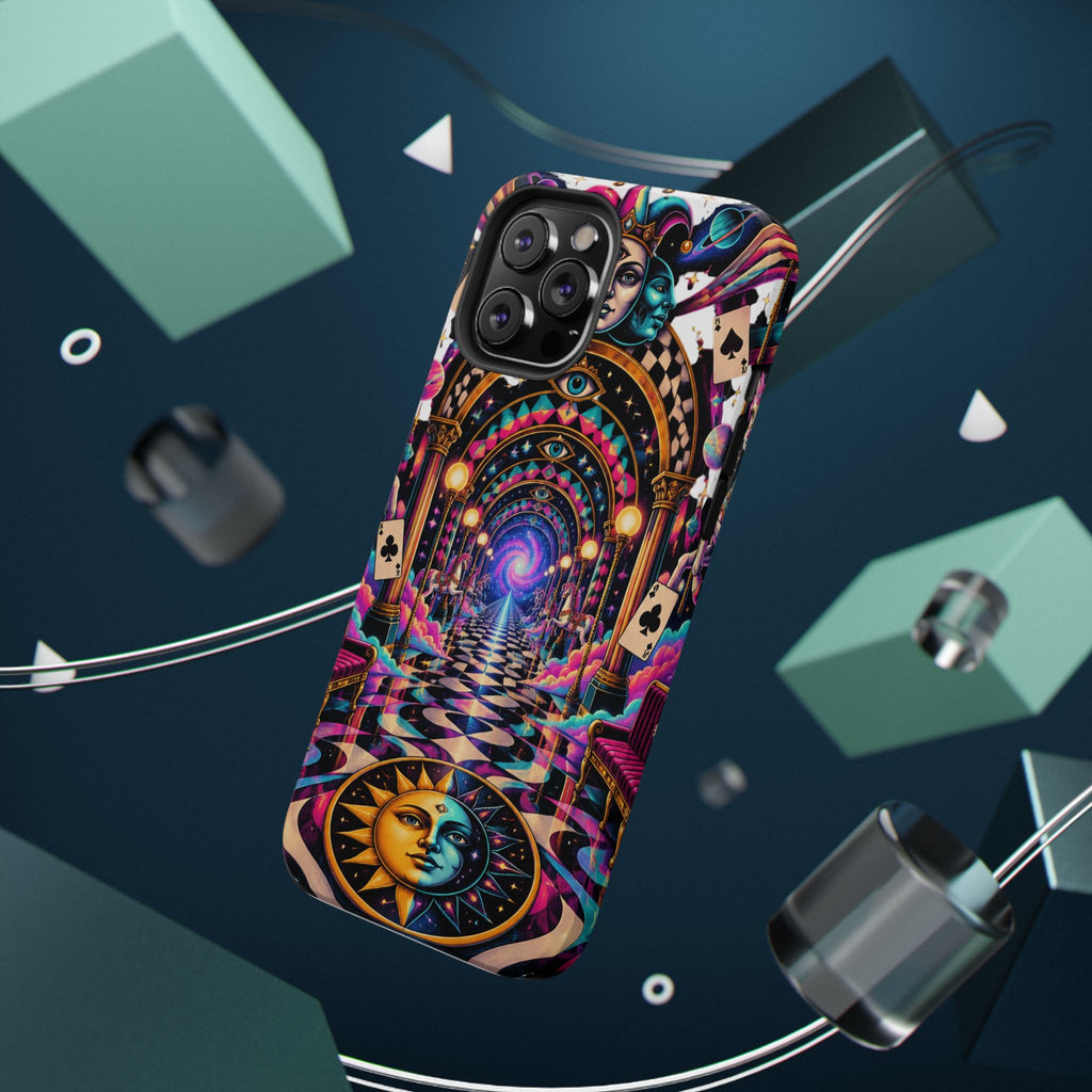 Psychedelic DMT Waiting Room Phone Case — Impact‑Resistant Protective Cover