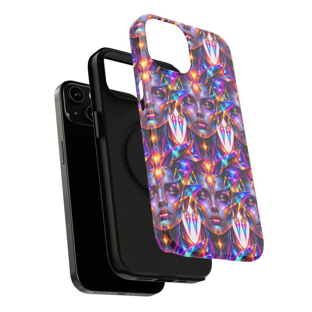 Lady DMT Phone Case — Protective Cosmic Art iPhone Cover
