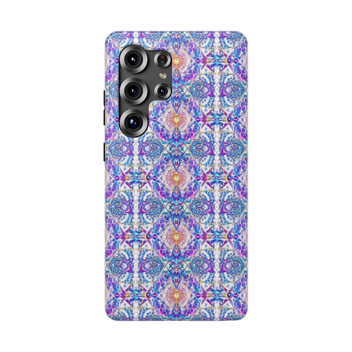 Geometric Pattern Phone Case — Protective Cosmic Art iPhone Cover