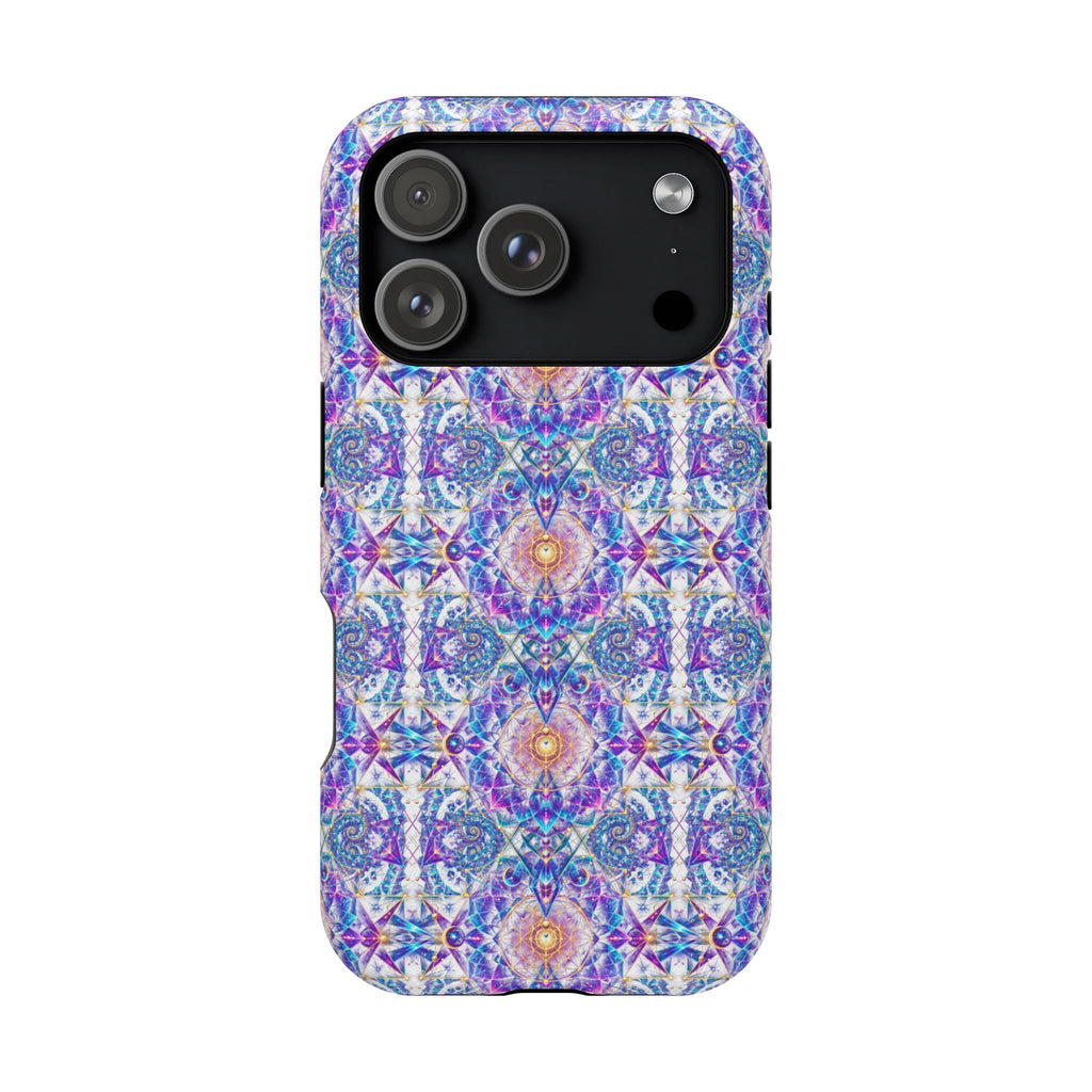 Geometric Pattern Phone Case — Protective Cosmic Art iPhone Cover