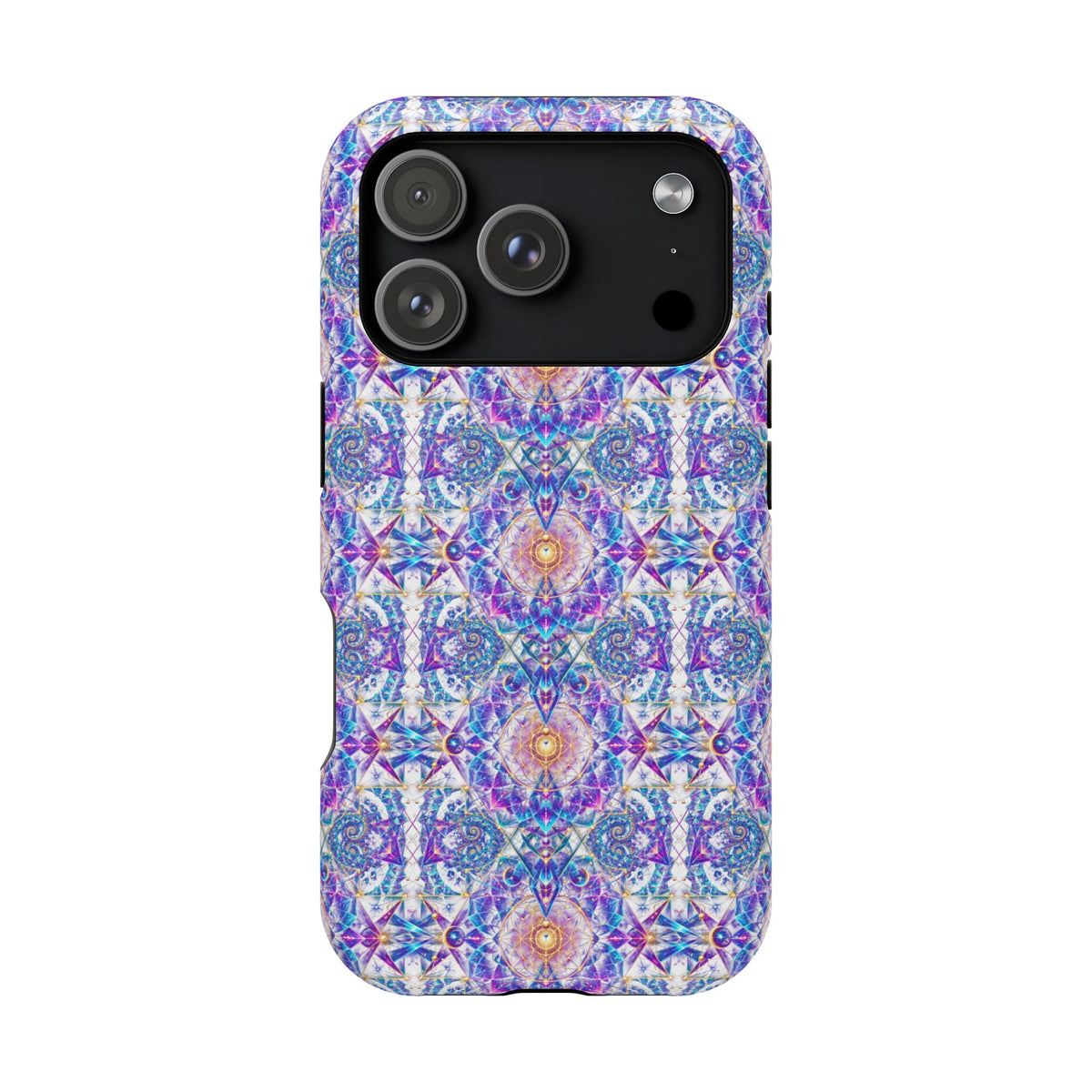 Geometric Pattern Phone Case — Protective Cosmic Art iPhone Cover