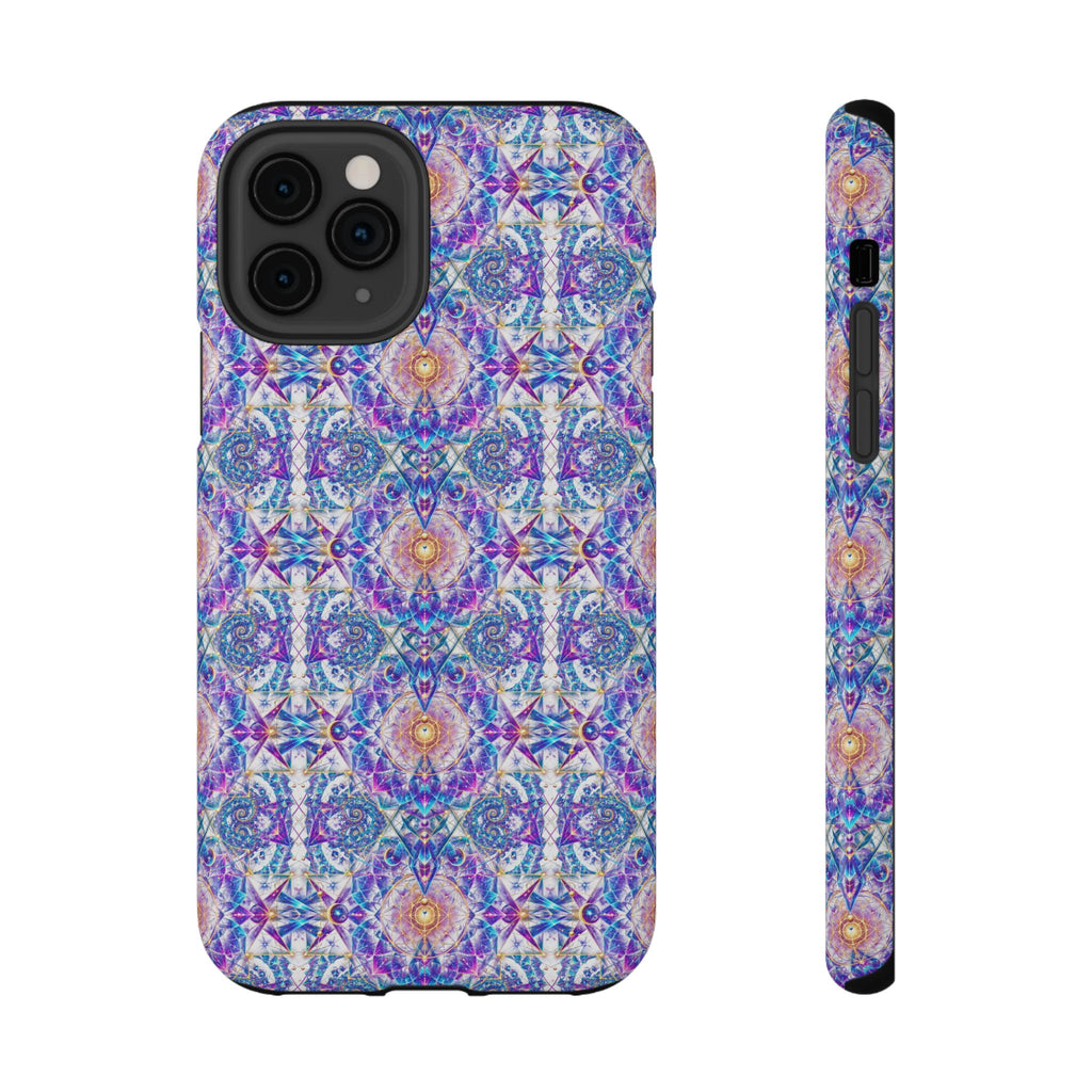 Geometric Pattern Phone Case — Protective Cosmic Art iPhone Cover