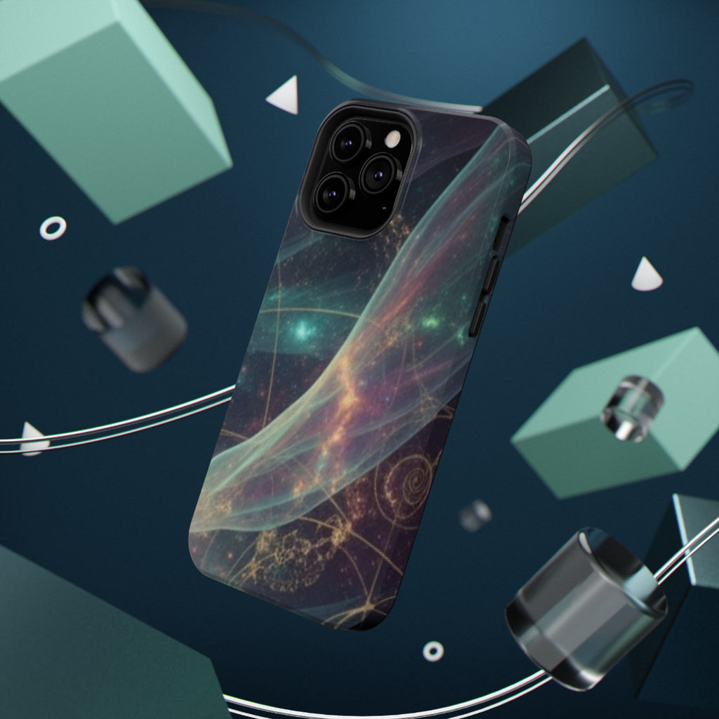 Galaxy Nebula Impact Phone Case — Protective Cosmic Art iPhone Cover