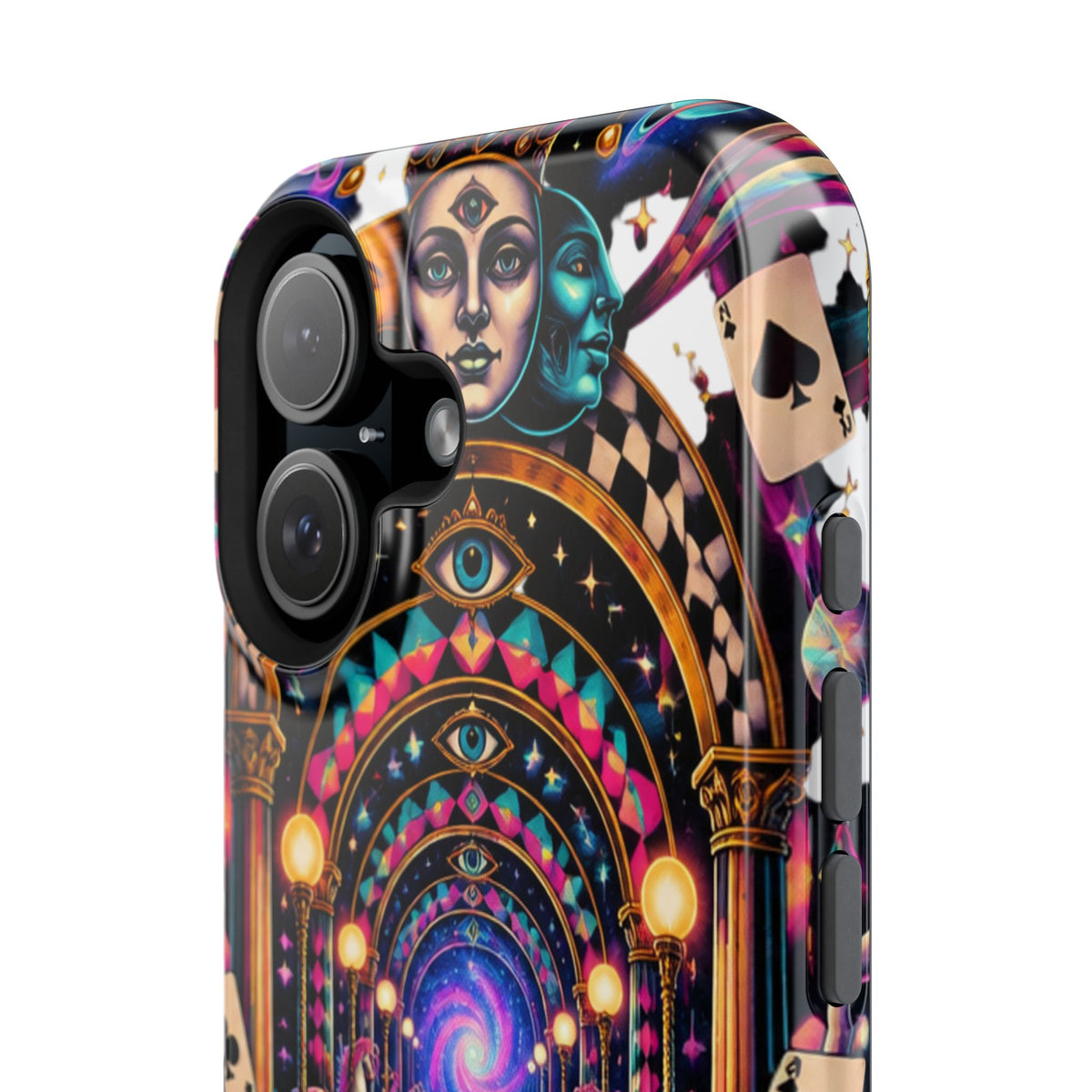 Psychedelic DMT Waiting Room Phone Case — Impact‑Resistant Protective Cover