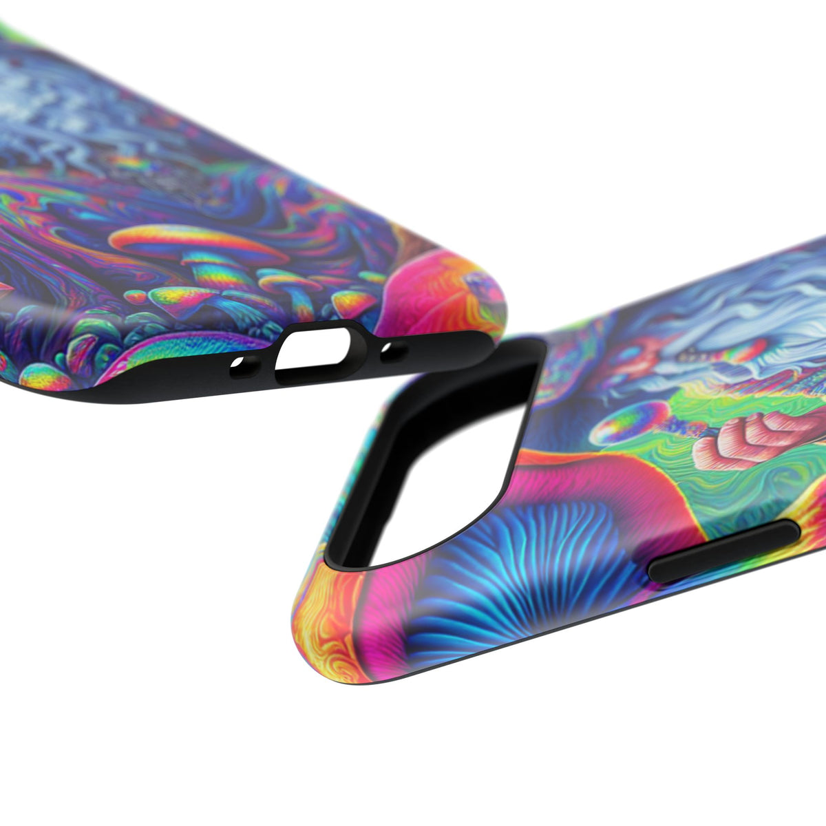 Psychedelic Wizard Phone Case — Impact‑Resistant Protective Cover