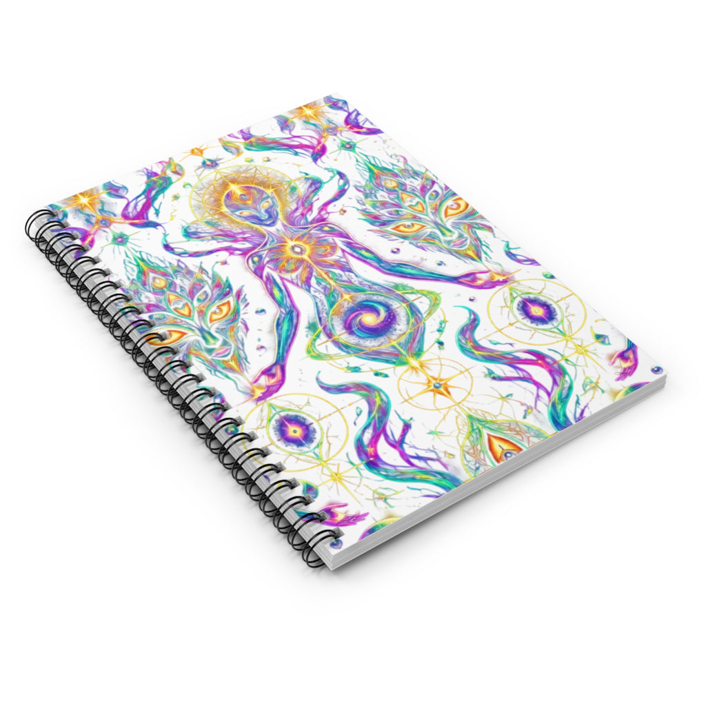 DMT Entity Spiral Notebook - Ruled Line